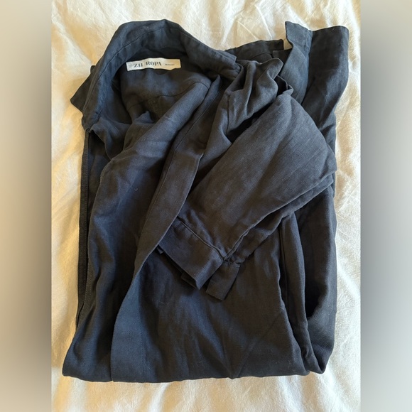 Zii Ropa duster linen coat - Picture 13 of 15